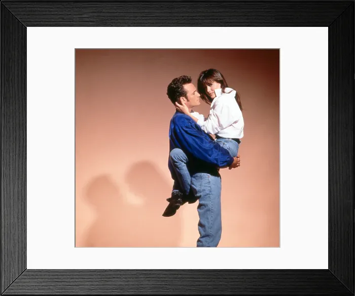 Framed Print : BEVERLY HILLS 90210, from left: Luke Perry, Shannen Doherty, (1992), 1990-2000 Framed Print : BEVERLY HILLS 90210, from left: Luke Perry, Shannen Doherty, (1992), 1990-2000