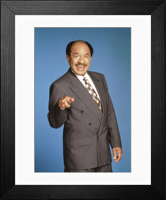 Framed Print : GOODE BEHAVIOR, Sherman Hemsley, 1996-97