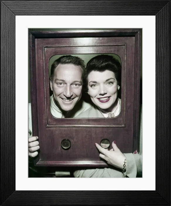 Framed Print : THE GARRY MOORE SHOW, from left: Garry Moore, Dorothy Loudon, (1962-1964), 1958-1967