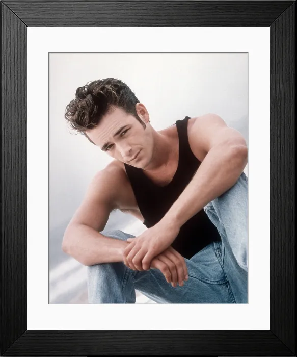 Framed Print : BEVERLY HILLS, 90210, Luke Perry, 1990-2000