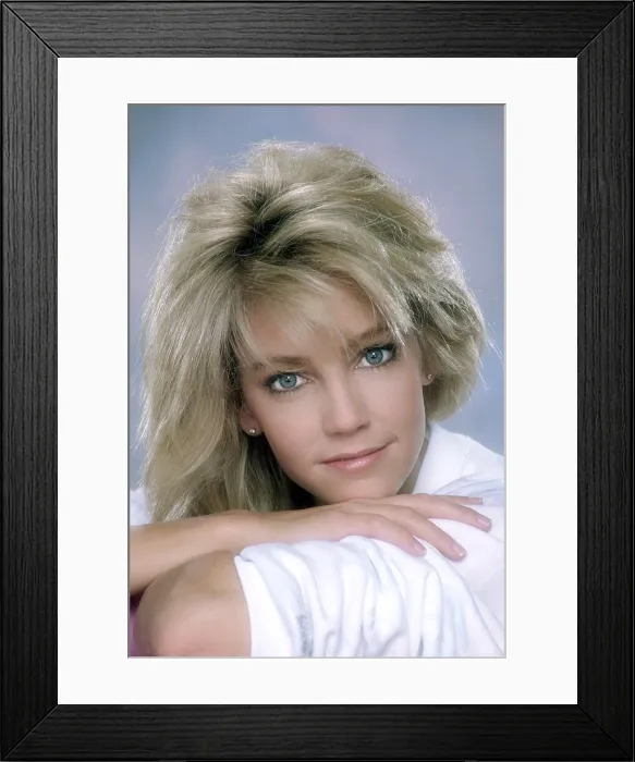 Framed Print : Heather Locklear of DYNASTY, 1986