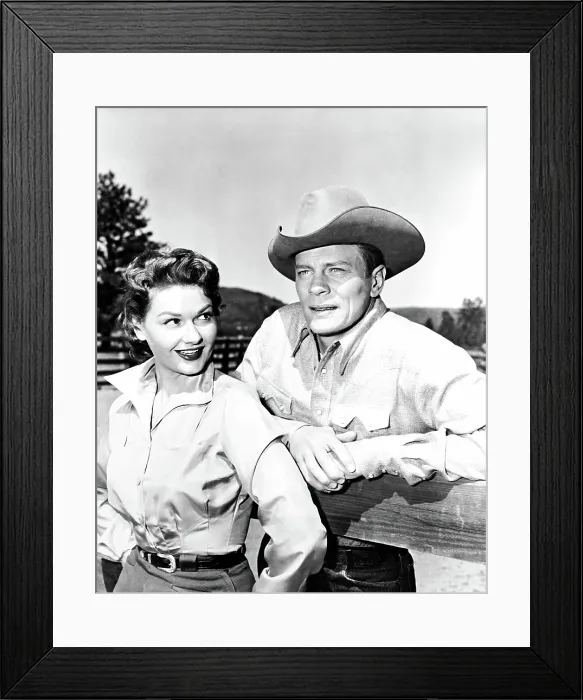 Framed Print : FURY, from left, Anne Robinson, Peter Graves, 1955-60 Framed Print : FURY, from left, Anne Robinson, Peter Graves, 1955-60