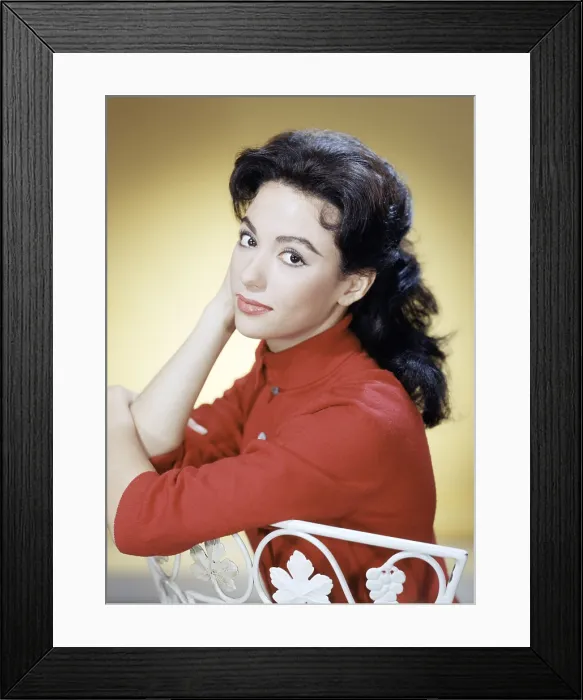 Framed Print : Rita Moreno, 1952