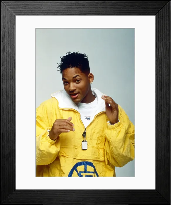 Framed Print : THE FRESH PRINCE OF BEL-AIR, Will Smith, 1990-1996 Framed Print : THE FRESH PRINCE OF BEL-AIR, Will Smith, 1990-1996