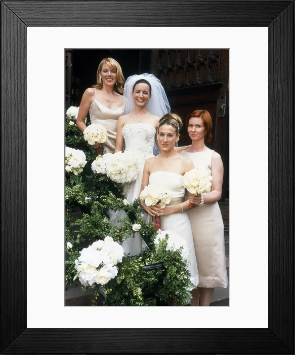 Framed Print : SEX AND THE CITY, from left: Kim Cattrall, Kristin Davis, Sarah Jessica Parker, Cynthia Nixon, 1998-2004 Framed Print : SEX AND THE CITY, from left: Kim Cattrall, Kristin Davis, Sarah Jessica Parker, Cynthia Nixon, 1998-2004