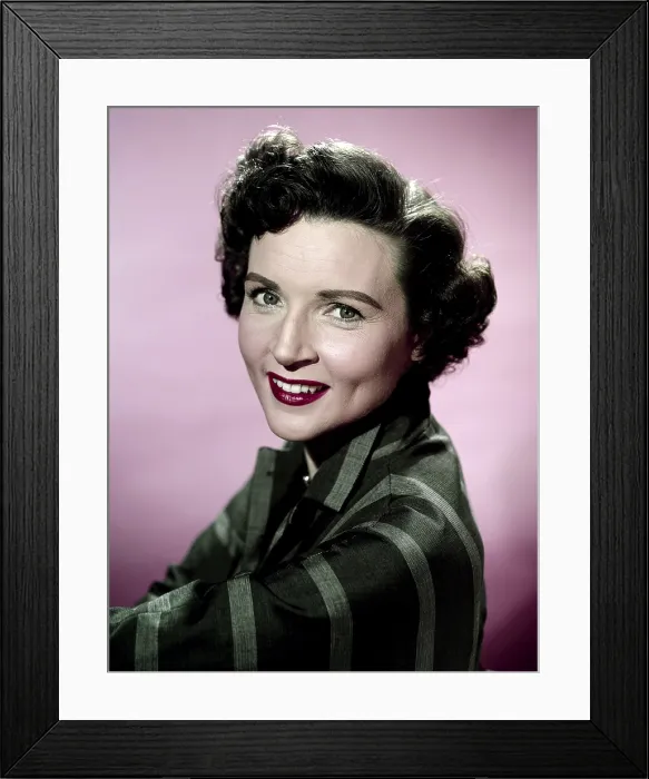Framed Print : Betty White, 1950s