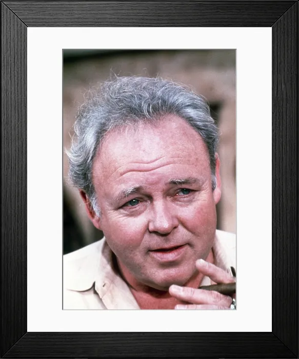 Framed Print : ALL IN THE FAMILY, Carroll O'Connor, 1971-79