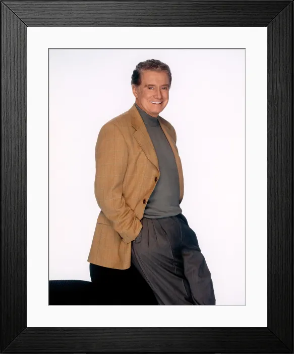Framed Print : LIVE! WITH REGIS AND KATHIE LEE, Regis Philbin, 1988-2000 Framed Print : LIVE! WITH REGIS AND KATHIE LEE, Regis Philbin, 1988-2000