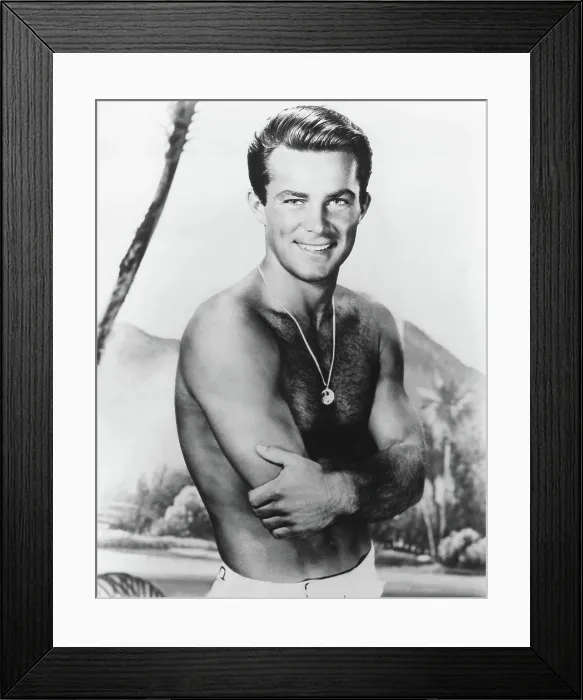 Framed Print : HAWAIIAN EYE, Robert Conrad, 1959-1963