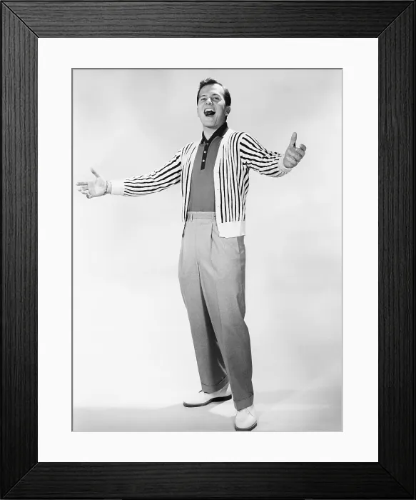 Framed Print : THE PAT BOONE CHEVY SHOWROOM, Pat Boone, host, (Season 3, ep 301, aired October 1, 1959), 1957-1960
