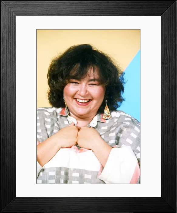 Framed Print : ROSEANNE, Roseanne Barr, 1988, (1988-2018)