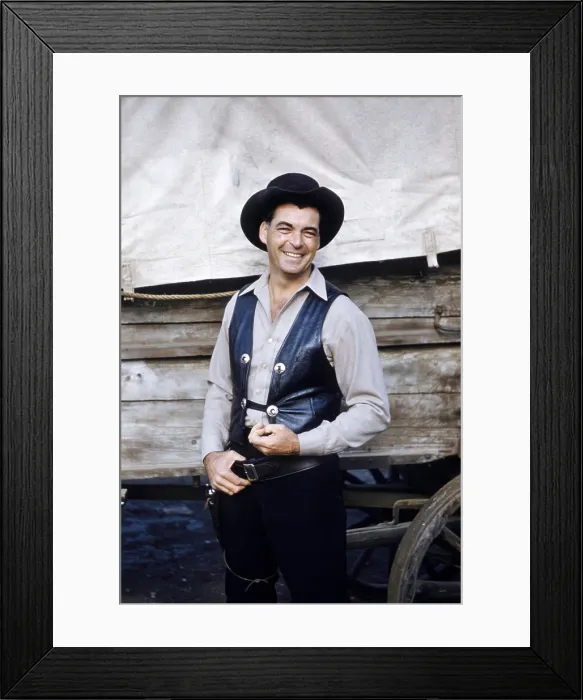 Framed Print : THE TEXAN, Rory Calhoun, 1958-60 Framed Print : THE TEXAN, Rory Calhoun, 1958-60