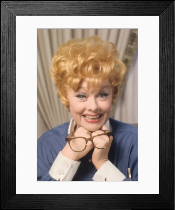 Framed Print : Lucille Ball at Desilu Studios, 1967