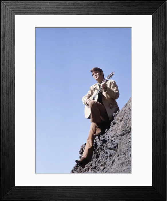 Framed Print : Glen Campbell, June 1969