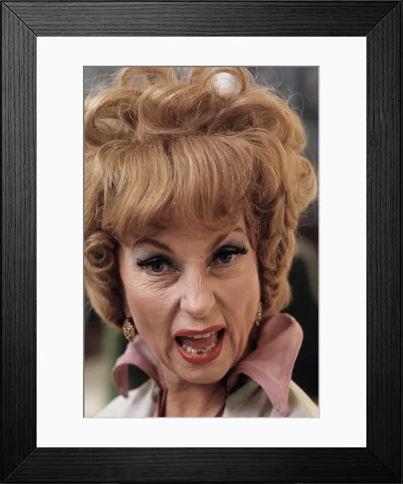 Framed Print : BEWITCHED, Agnes Moorehead, (1965), 1964-1972