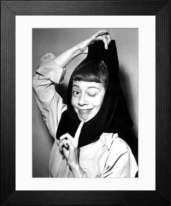 Framed Print : YOUR SHOW OF SHOWS, Imogene Coca, 1950-54 (1950 photo)