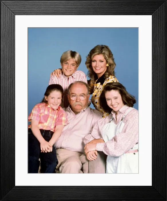 Framed Print : OUR HOUSE, (top l-r): Chad Allen, Deidre Hall, (bottom l-r): Keri Houlihan, Wilford Brimley, Shannen Doherty, 1986-88 Framed Print : OUR HOUSE, (top l-r): Chad Allen, Deidre Hall, (bottom l-r): Keri Houlihan, Wilford Brimley, Shannen Doherty, 1986-88