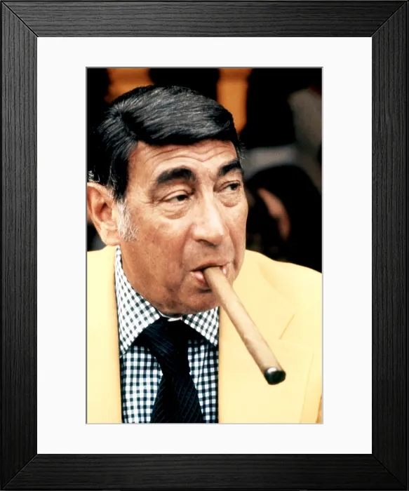 Framed Print : Howard Cosell, ca. late 1970s Framed Print : Howard Cosell, ca. late 1970s