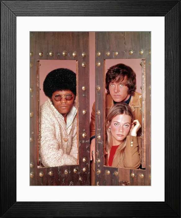 Framed Print : THE MOD SQUAD, Clarence Williams III, Michael Cole, Peggy Lipton, 1968-1973