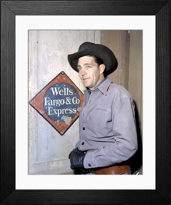 Framed Print : TALES OF WELLS FARGO, Dale Robertson, 1957-62