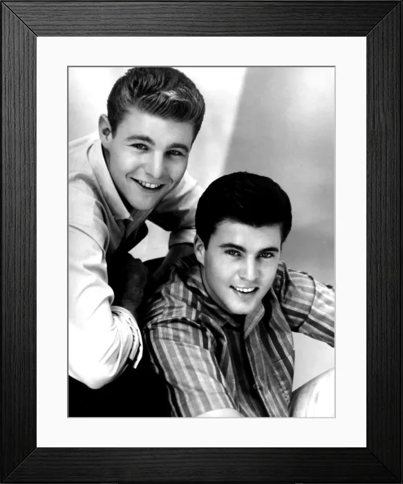 Framed Print : ADVENTURES OF OZZIE AND HARRIET, David Nelson, Ricky Nelson, 1952-1966 [Season 7, 9 / 59]