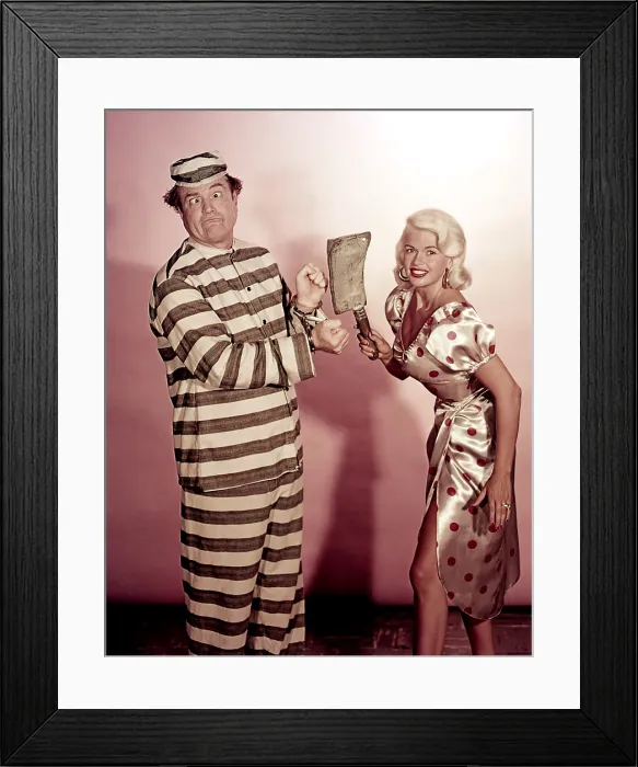 Framed Print : THE RED SKELTON HOUR, Red Skelton, Jayne Mansfield, 1951-1971