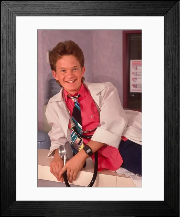 Framed Print : DOOGIE HOWSER, M.D. Neil Patrick Harris, 1989-1993