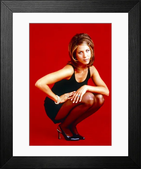 Framed Print : FRIENDS, Jennifer Aniston, 1995, 1994-2004