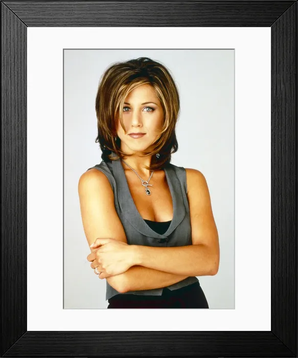 Framed Print : FRIENDS, Jennifer Aniston, 1994-2004
