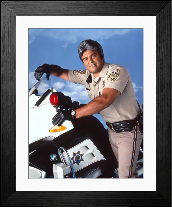 Framed Print : CHIPS 99, Erik Estrada, 1998