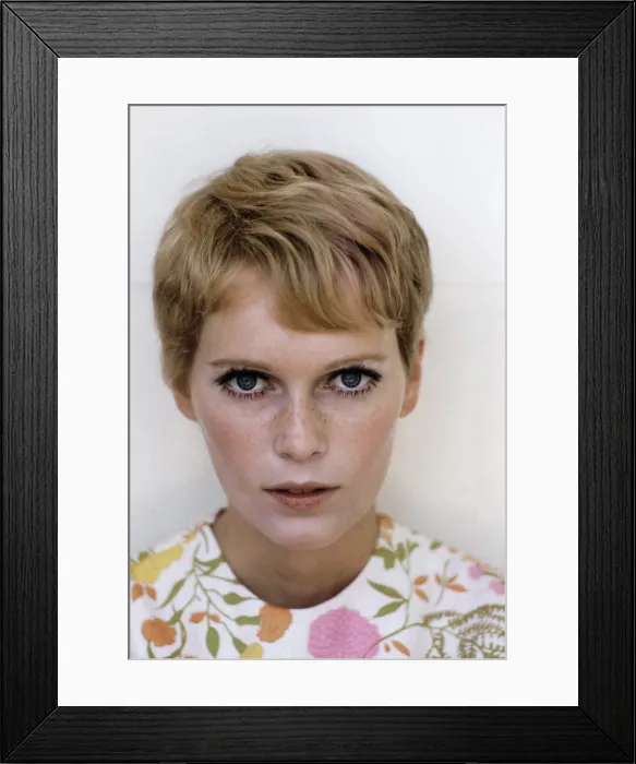 Framed Print : Mia Farrow, 1967 Framed Print : Mia Farrow, 1967
