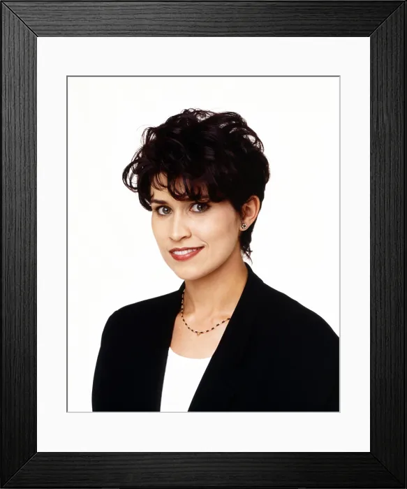 Framed Print : CAN'T HURRY LOVE, Nancy McKeon, 1995