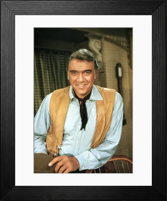 Framed Print : BONANZA, Lorne Greene, 1959, 1959-1973