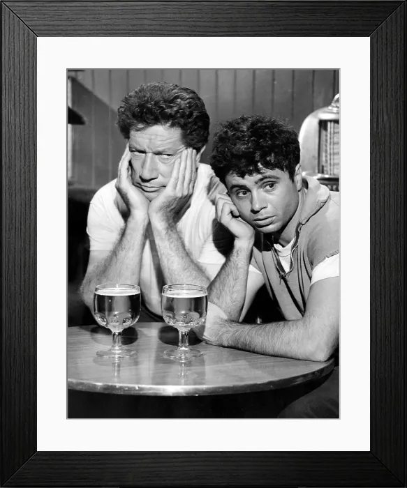 Framed Print : THE RICHARD BOONE SHOW, Richard Boone, Robert Blake, Where Do You Hide An Egg?, (Season 1, aired October 15, 1963), 1963-64 Framed Print : THE RICHARD BOONE SHOW, Richard Boone, Robert Blake, Where Do You Hide An Egg?, (Season 1, aired October 15, 1963), 1963-64