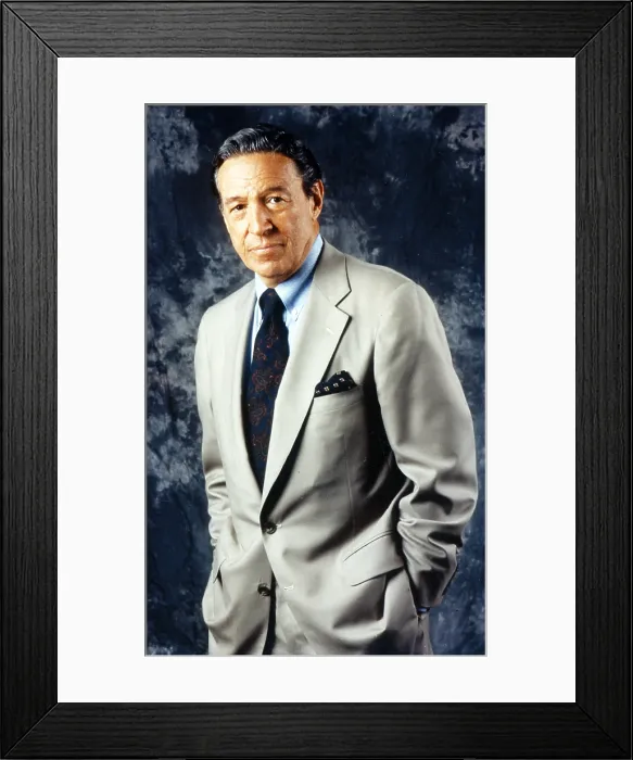 Framed Print : 60 MINUTES, Mike Wallace, (1968-) Framed Print : 60 MINUTES, Mike Wallace, (1968-)
