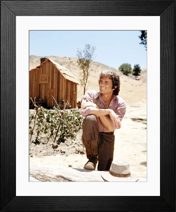 Framed Print : LITTLE HOUSE ON THE PRAIRIE, Michael Landon, 1974-83