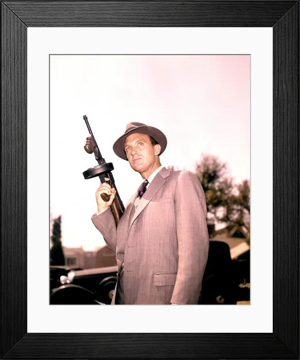 Framed Print : THE UNTOUCHABLES, Robert Stack, 1959-61