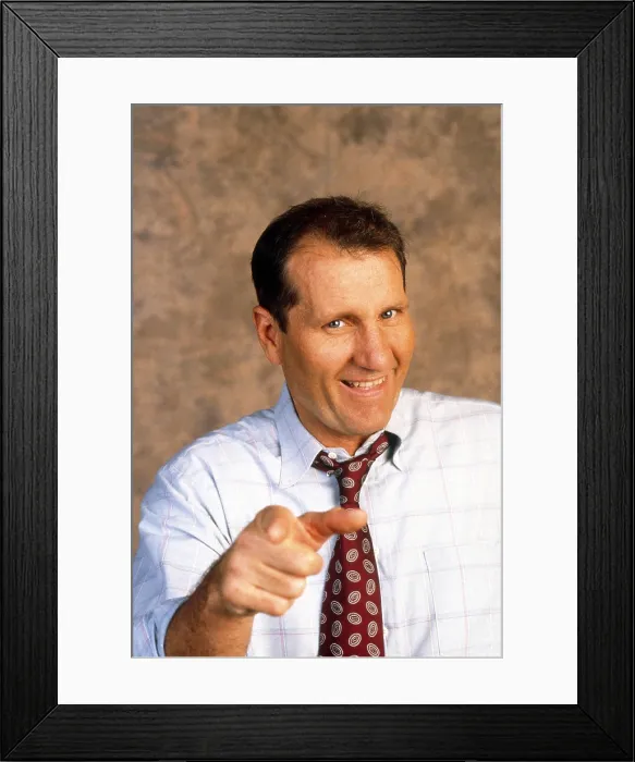 Framed Print : MARRIED...WITH CHILDREN, Ed O'Neill, (1996), 1987-1997 Framed Print : MARRIED...WITH CHILDREN, Ed O'Neill, (1996), 1987-1997