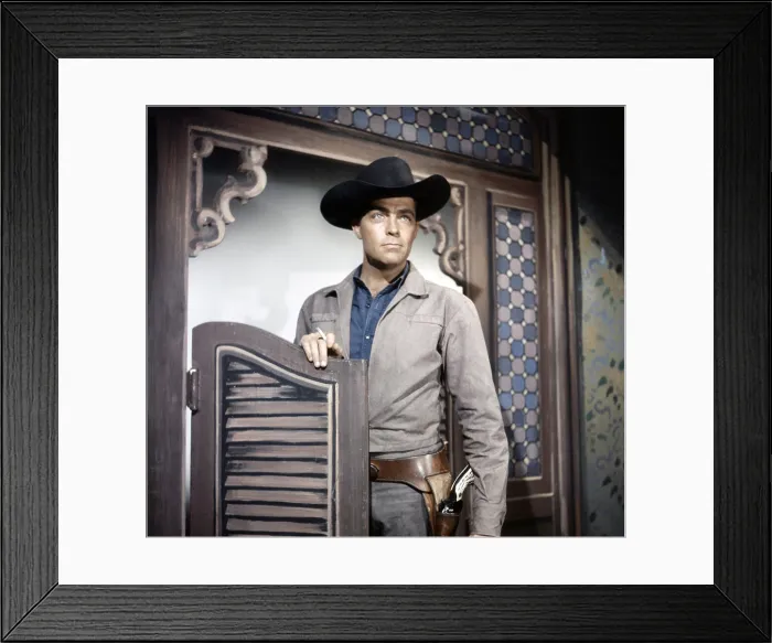 Framed Print : THE TENNESSEE ERNIE FORD SHOW, guest Dale Robertson, aired March 3, 1960