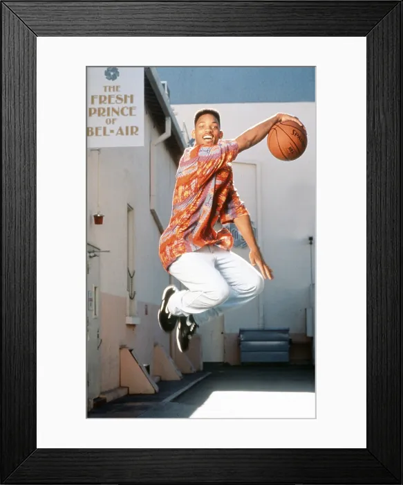 Framed Print : THE FRESH PRINCE OF BEL-AIR, (aka THE FRESH PRINCE OF BEL AIR), Will Smith, 1990-96
