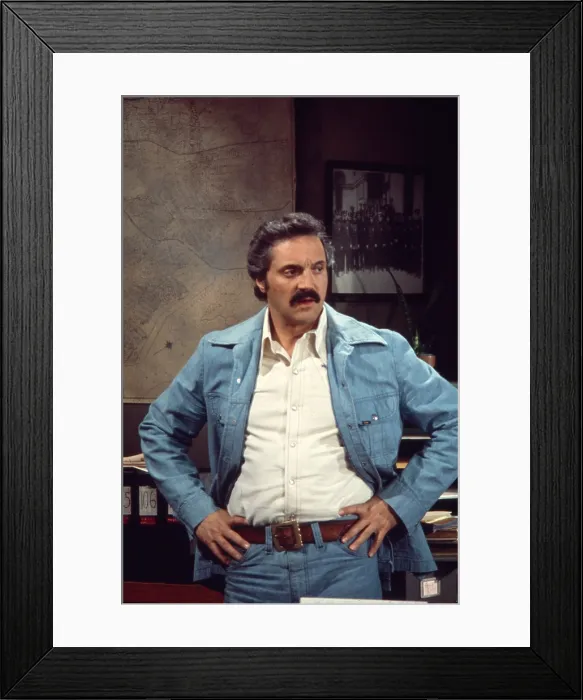 Framed Print : BARNEY MILLER, Hal Linden, 1975-82