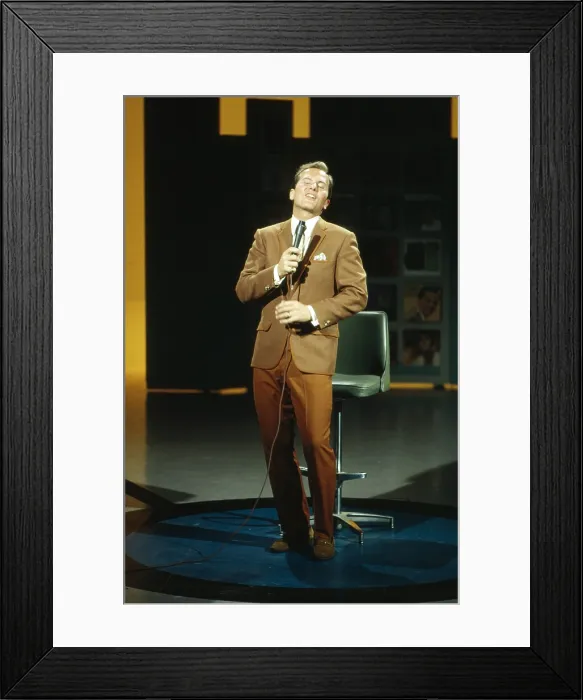 Framed Print : THE PAT BOONE SHOW, Pat Boone, host, 1966