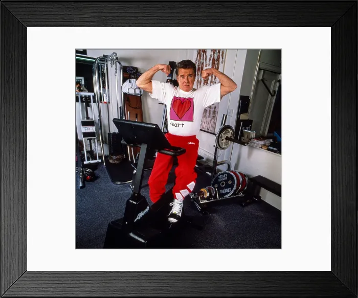 Framed Print : LIVE! WITH REGIS AND KATHIE LEE, Regis Philbin, (1993), 1988-2000