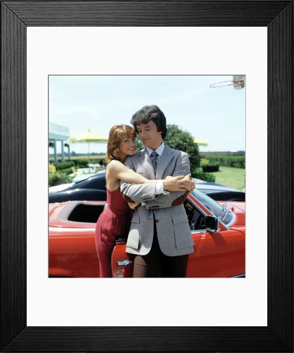 Framed Print : DALLAS, Patrick Duffy, Victoria Principal, 1978-1991