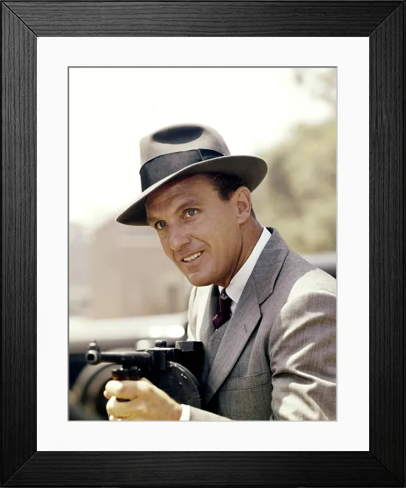 Framed Print : THE UNTOUCHABLES, Robert Stack, 1959-61 Framed Print : THE UNTOUCHABLES, Robert Stack, 1959-61