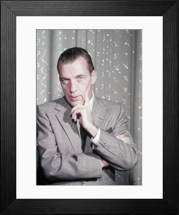 Framed Print : THE ED SULLIVAN SHOW, Ed Sullivan, (circa 1950s), 1948-1971