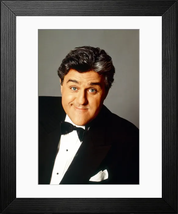 Framed Print : THE TONIGHT SHOW WITH JAY LENO, Jay Leno, New Year's Eve, 1992, 1992-2014