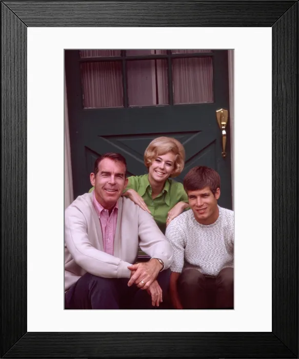 Framed Print : MY THREE SONS, Fred MacMurray, Tina Cole, Don Grady, 1960-72