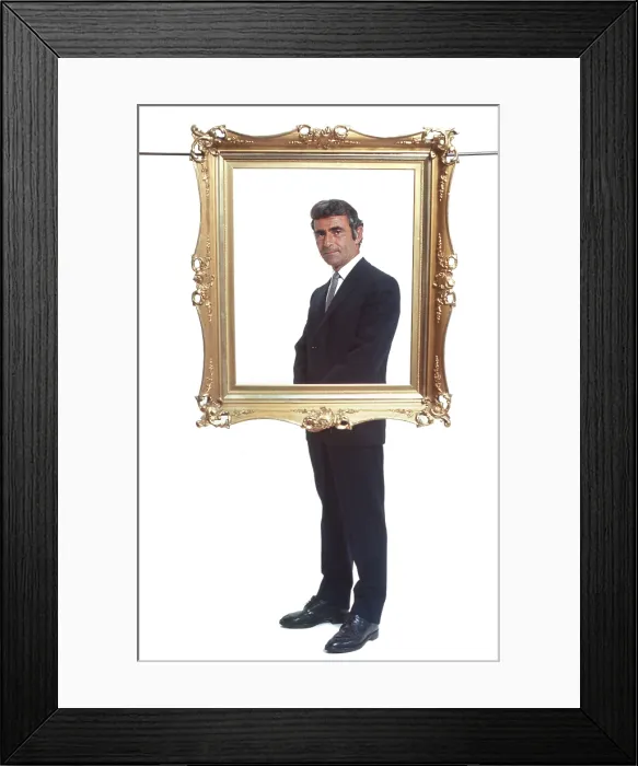 Framed Print : NIGHT GALLERY, creator and host, Rod Serling, 1969-1973