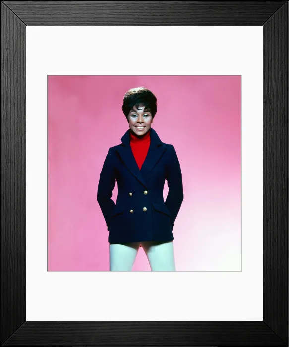 Framed Print : Diahann Carroll of JULIA, 1968 Framed Print : Diahann Carroll of JULIA, 1968